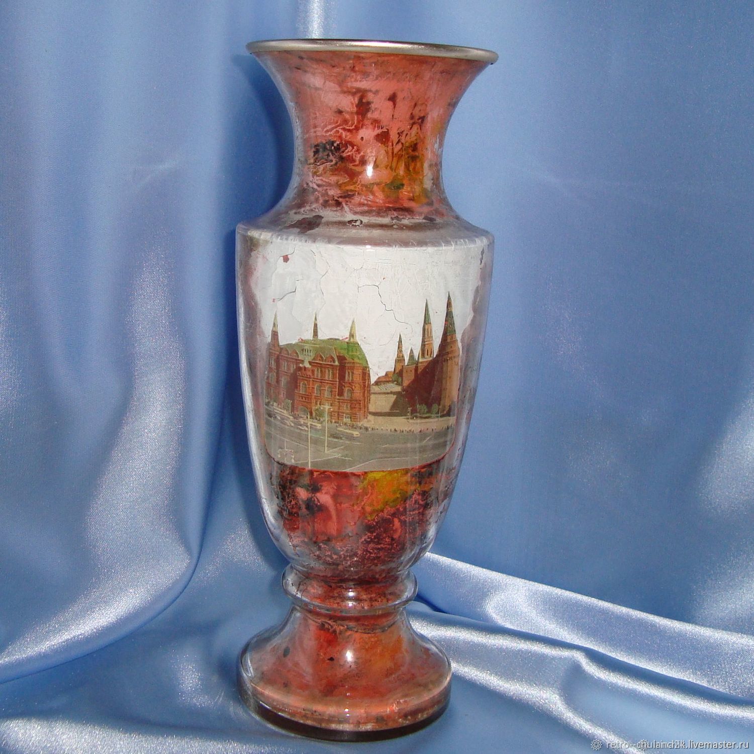Vase USSR Cup 50E Vintage, Vintage vases, Istra,  Фото №1