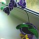 Орхидея вязаная,ручная работа. Цветы. Юлия Батуро. Интернет-магазин Ярмарка Мастеров.  Фото №2