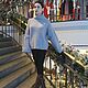 Свитер в стиле Celine. Свитеры. VSknitting. Ярмарка Мастеров.  Фото №4