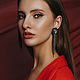 Black monocera. Black formal earrings to buy, Single earring, Novosibirsk,  Фото №1