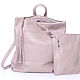 Urban Leather Backpack Pink Medium Casual Leather. Backpacks. BagsByKaterinaKlestova (kklestova). My Livemaster. Фото №5