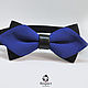 Tie blue Mod / bow tie blue, wedding blue, Ties, Moscow,  Фото №1
