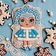 Gingerbread snow maiden . The carrot for the New Year. Gingerbread for girls. Gingerbread Cookies Set. sweets for joy (galinadenisenko). Online shopping on My Livemaster.  Фото №2