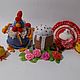 Easter composition. Chicken, chickens, cakes, chickens. Stuffed Toys. yaroslavtseva-s. Online shopping on My Livemaster.  Фото №2