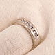 Золотое кольцо с бриллиантами Ф 1.5 мм. Кольца. taa_family. Ярмарка Мастеров.  Фото №6