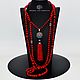 Coral necklace with a tassel, Necklace, Moscow,  Фото №1