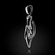 Кулон серебряный Змея Уроборос с гранатом. Кулон. Aventure.Jewelry. Интернет-магазин Ярмарка Мастеров.  Фото №2