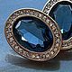 Заказать Винтаж: Swarovski. Серьги. FE01A1. Флоренция (florentsiya). Ярмарка Мастеров. . Серьги винтажные Фото №3