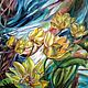 Oil painting 'Air and water'. canvas flowers lotuses, Pictures, Chelyabinsk,  Фото №1