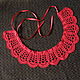 Lace collar No. №41. Collars. Lace knitting workshop. Lidiya.. My Livemaster. Фото №5