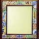 The mirror In the Park Guell-Painted ceramics, Mirror, Kazan,  Фото №1