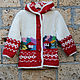 Детская курточка 16cj01. Кардиганы. Мастерская 'WOOL-ART'. Ярмарка Мастеров.  Фото №4