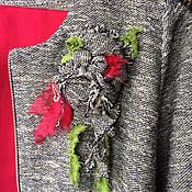 Легкий свитерок из Альпаки с пайетками