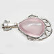 The author's pendant is a 925 silver pendant with rose quartz and tourmaline. Pendants. Silverjewels. My Livemaster. Фото №6