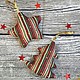 Заказать Ёлочные игрушки, новогоднее текстильное украшение на ёлку. Handmade by NZ: мой текстильный мир. Ярмарка Мастеров. . Елочные игрушки Фото №3