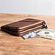 Lycurgus male driver wallet / Buy genuine leather. Wallets. EZCASE - Leather Design Studio. My Livemaster. Фото №4