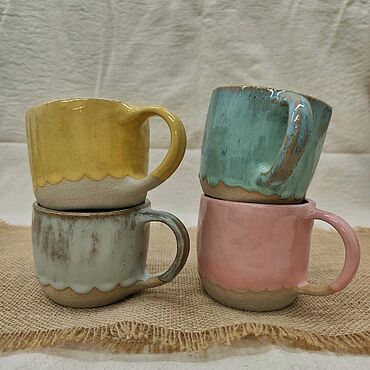 Посуда ручной работы. Ярмарка Мастеров - ручная работа Кружка керамическая. Handmade.
