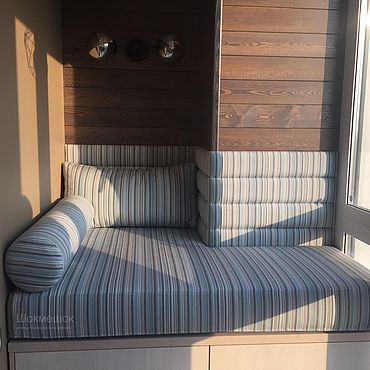 Подушки на балконный диван