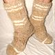 Socks 'Arctic' downy thick art No. №100m of dog hair. Socks. Livedogsnitka (MasterPr). Online shopping on My Livemaster.  Фото №2