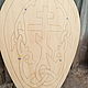  Shield under painting. Blanks for decoupage and painting. Wood Soldiers. Online shopping on My Livemaster.  Фото №2