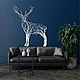 Order Metal wall decor 'Deer from branches'. arnometaldecor. Livemaster. . Panels Фото №3