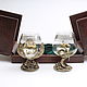 A glass of brandy 'Fisherman'. Wine Glasses. Best-gifs valentin. My Livemaster. Фото №5