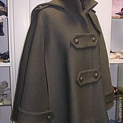 Одежда handmade. Livemaster - original item coat: Cape style millitari. Handmade.