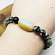 Jade and Jadeite Bracelet River Pellet. Bead bracelet. Selberiya shop. My Livemaster. Фото №5