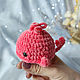 Coral knitted whale. Amigurumi dolls and toys. fesartdecor (fesartdecor). My Livemaster. Фото №4
