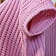 Вязаный топ из хлопка женский  розовый холодный оттенок рисунок ажур. Топы. AccessoriesWool мягко и комфортно. Ярмарка Мастеров.  Фото №10