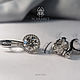Серьги "Фонарики". Серьги классические. SCARABEY jewelry. Ярмарка Мастеров.  Фото №5
