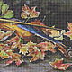 Order Set for embroidery with beads Melody of autumn!. Beaded embroidery from Laura. Livemaster. . Embroidery kits Фото №3
