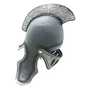 Дача и сад handmade. Livemaster - original item Bath accessories: Knight`s Helmet grey. Handmade.