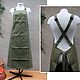 Men's thick cotton apron (available: black), Mens suit, Voronezh,  Фото №1
