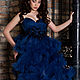 Платье "Сапфир". Платья. DRESS ART Модный Дом Анны Ивановой. Ярмарка Мастеров.  Фото №4