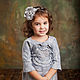 Felted tunic for girl 'Flower'. Childrens tunic. Katherine Markina (markinaek). Online shopping on My Livemaster.  Фото №2