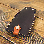 Copy of Copy of Bifold dark brown leather wallet