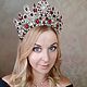 Корона-тиара  для конкурса красоты - Miss Univers. Диадемы. Елена (Plugatyrenko). Интернет-магазин Ярмарка Мастеров.  Фото №2