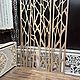 Резные (ажурные)панели для зонирования, Ширмы, Шахты,  Фото №1
