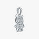 Кулон "Panda" из золота 585 с кр-ми Swarovski. Кулон. FANTASY JEWELS. Интернет-магазин Ярмарка Мастеров.  Фото №2