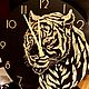  The Tiger. Часы классические. Винтажное время. Ярмарка Мастеров.  Фото №6