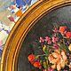 Заказать Винтаж: Картина масло 60 см, кувшин декор антикварные. сКЛАДъ. Ярмарка Мастеров. . Предметы интерьера винтажные Фото №3