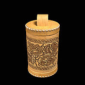 Посуда handmade. Livemaster - original item Box of birch bark 