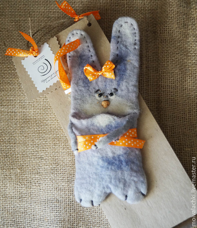 Чехольчик для телефона "Зайка" – заказать на Ярмарке Мастеров – 6E4ABRU ...