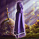 Linen dress Sword in stone purple. Dresses. Fehustyle Northern Gods Magic (slavartel). Online shopping on My Livemaster.  Фото №2