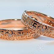 Русский стиль handmade. Livemaster - original item Rings of well-Being with a wedding Planner (3). Handmade.