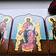 DEESIS. The Lord,The Virgin,John Predtecha.Diptych. Icons. svetmiru. My Livemaster. Фото №4