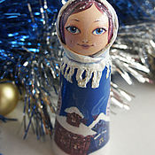 Куклы и игрушки handmade. Livemaster - original item Zimushka. Interior doll.New year gift. Handmade.