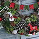 Order Christmas wreath 'Toys' 50 cm. Zuli. Livemaster. . Wreaths Фото №3