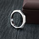 Titanium Face ring. Rings. asgdesign. Online shopping on My Livemaster.  Фото №2